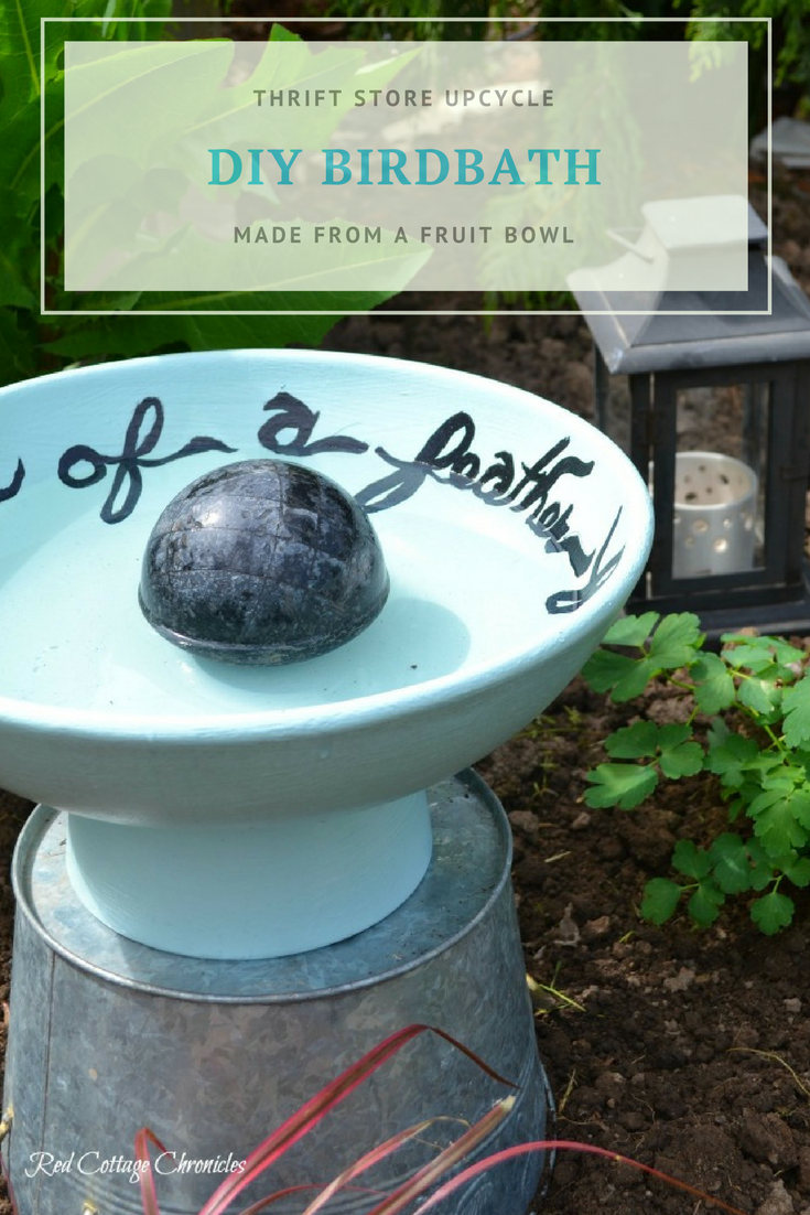 DIY Birdbath ideas