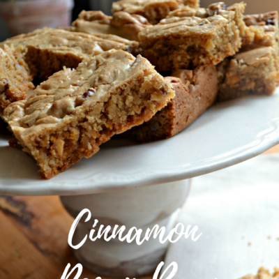 Cinnamon Pecan Bars
