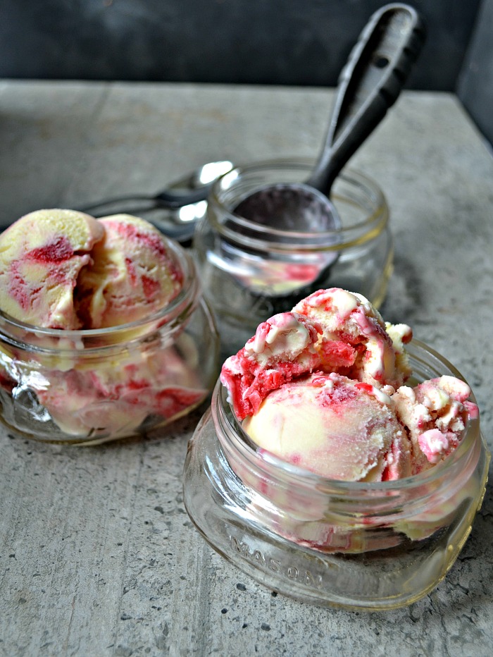 Raspberry Ripple is one of those ice cream recipes that is a classic