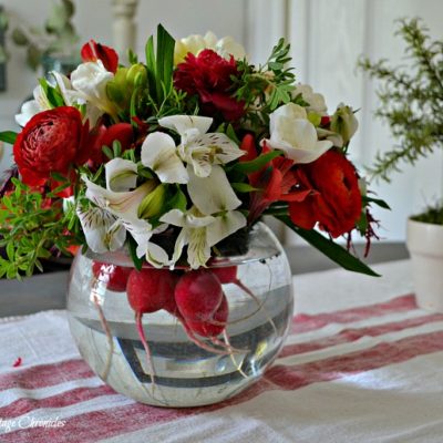 Farmer’s Market Flower (& Vegetable) Bouquet
