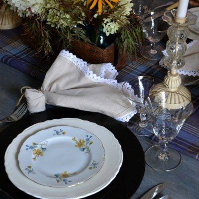 An Early Autumn Tablescape