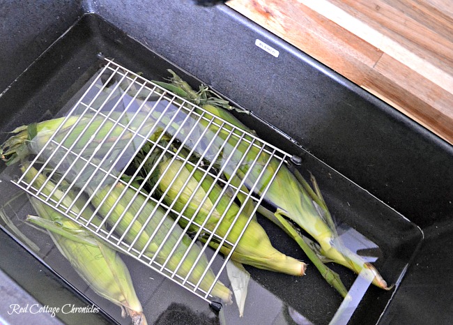 Grilled Corn on the Cob with Dill Butter