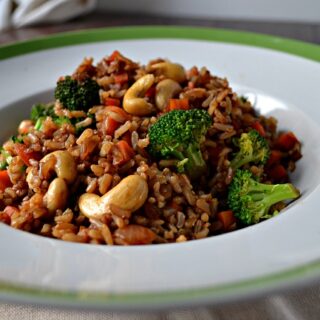 Cashew Vegetable Fried Rice