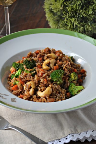 Cashew Vegetable Fried Rice