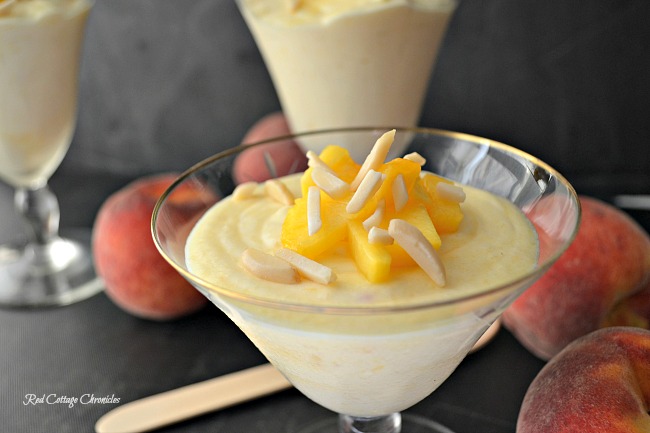 Peach Almond Mousse 