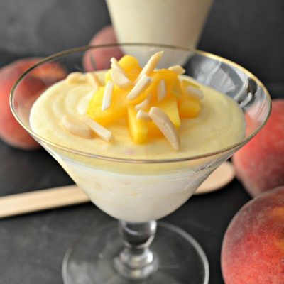 Peach Almond Mousse