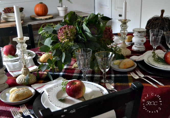 Thanksgiving table setting ideas