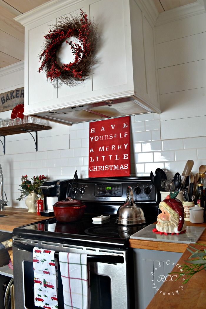 Holiday Home Tour Blog Hop My Christmas Kitchen