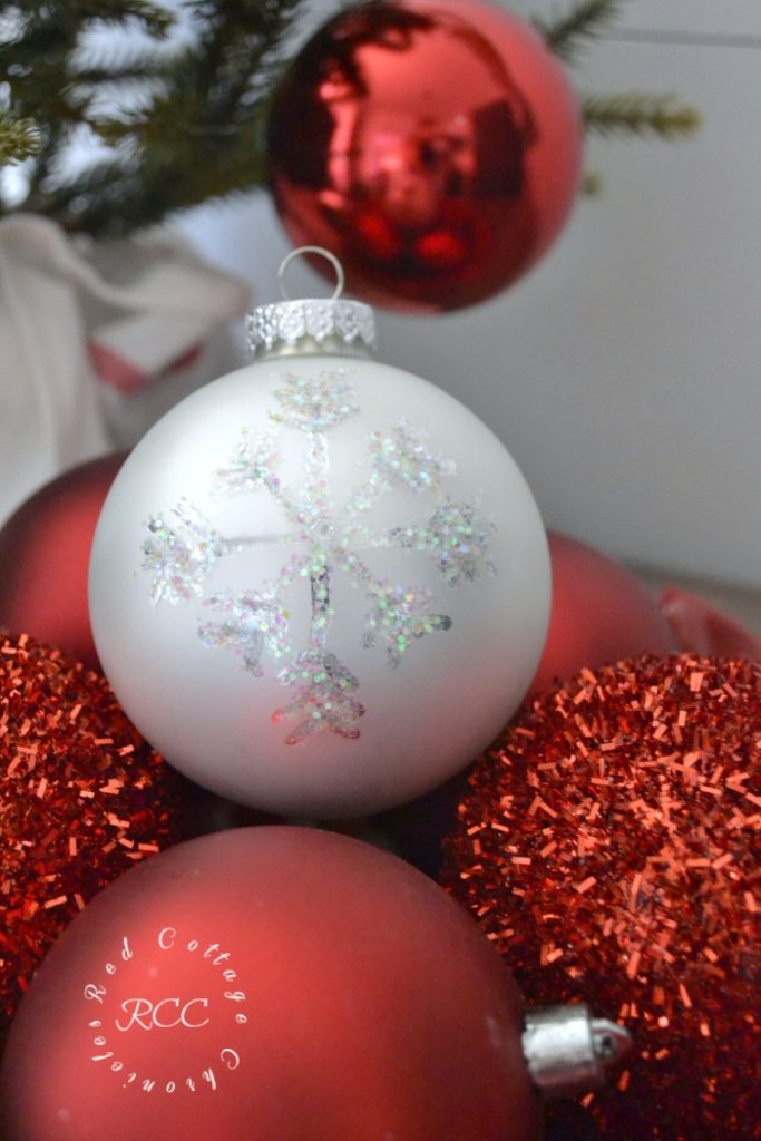 DIY snowflake ornament tutorial