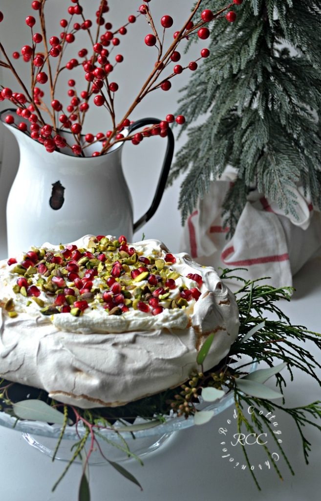 Christmas Movie Blog Hop - White Chocolate Pavlova