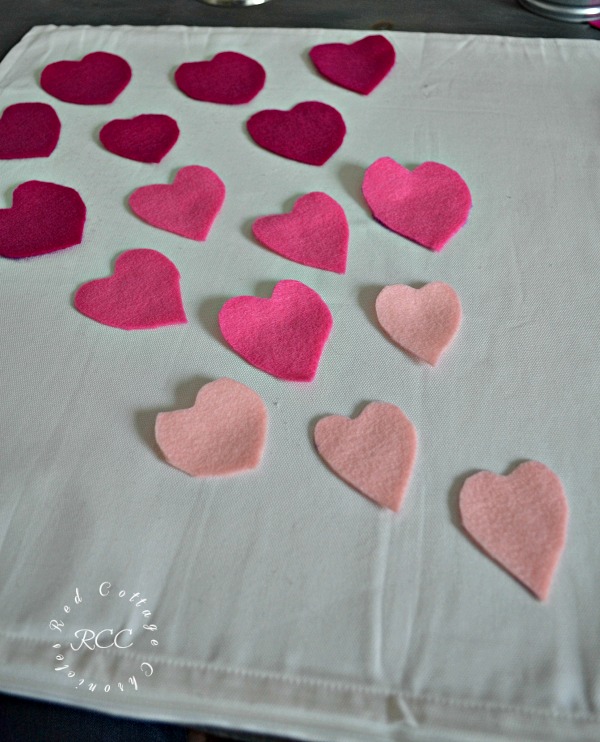 No sew crafts - easy no sew Valentine pillow cover