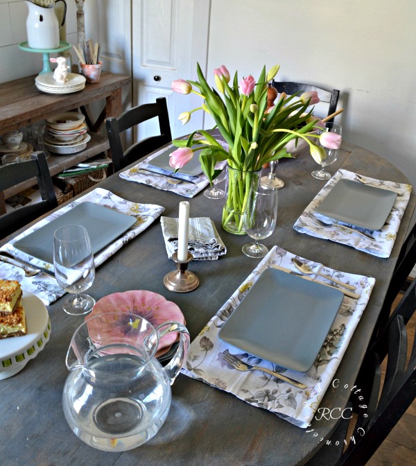 setting everyday tablescapes is a simple and inexpensive thing you can do to encourage a return to the table to enjoy a leisurely dinner