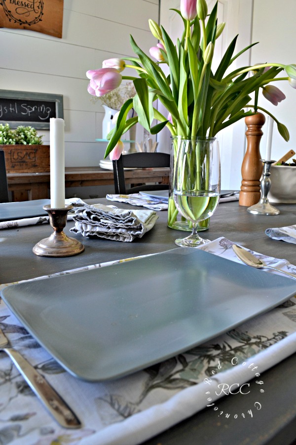 setting everyday tablescapes is a simple and inexpensive thing you can do to encourage a return to the table to enjoy a leisurely dinner