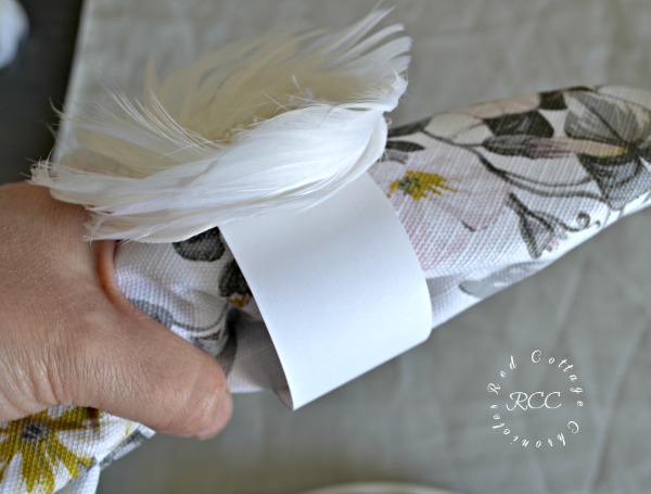 easy DIY napkin rings