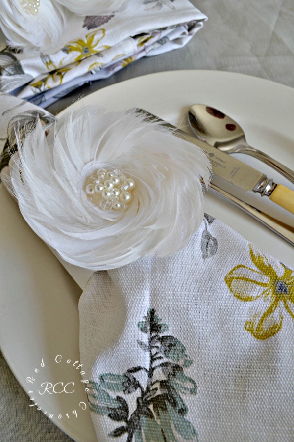 easy DIY napkin rings