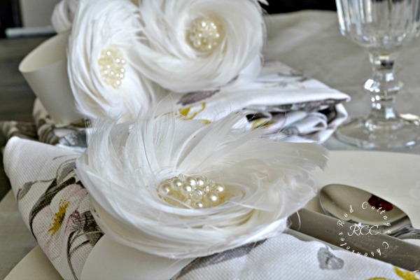 easy DIY napkin rings