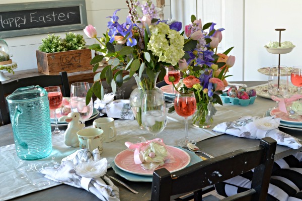 Spring Tablescape