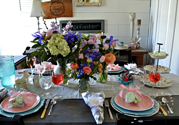 Spring Tablescape