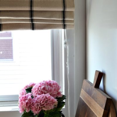 No Sew Roman Shades