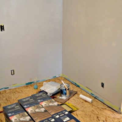 Basement Bedroom Progress