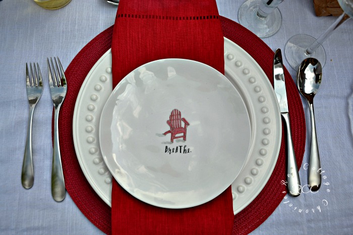 Canada Day tablescape ideas