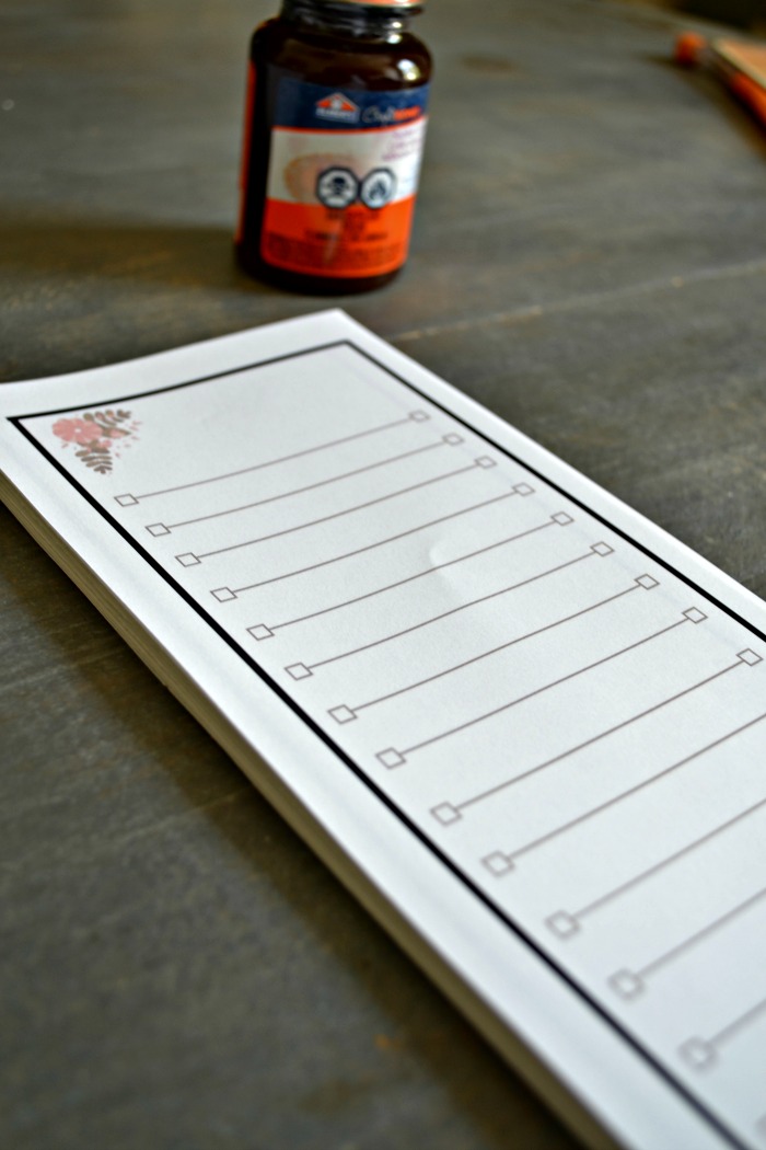 Easy Tear Off DIY Notepad Red Cottage Chronicles