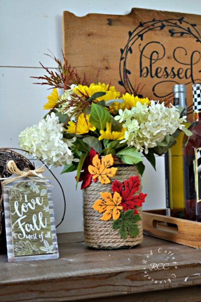 Fall Mason Jar Craft Ideas