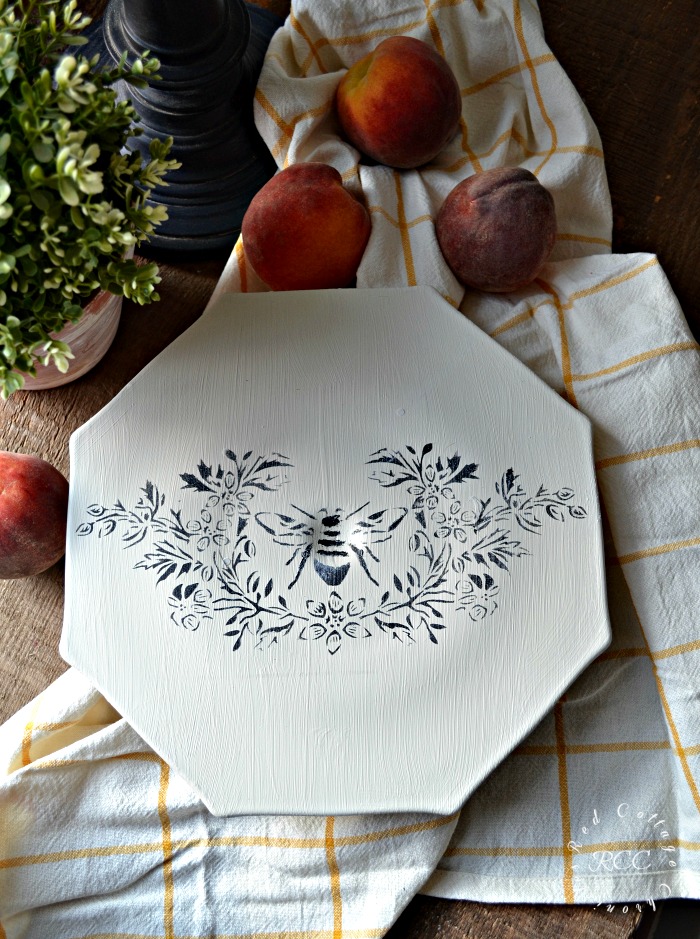 French Country Style Cake Plate