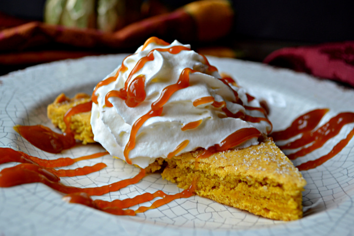 pumpkin shortbread