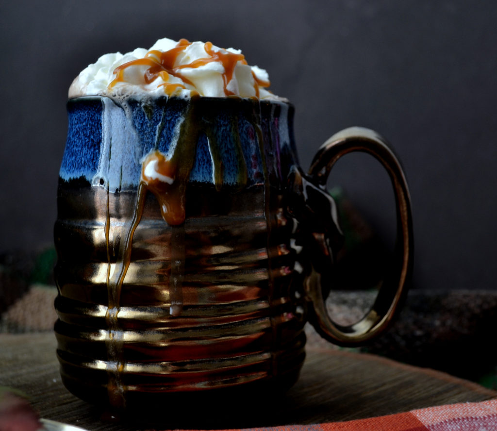 Caramel Irish Cream Hot Chocolate