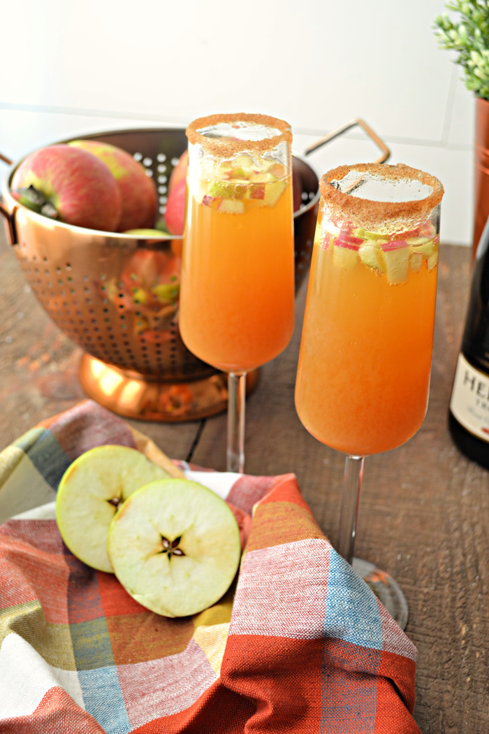 apple cider spritzer