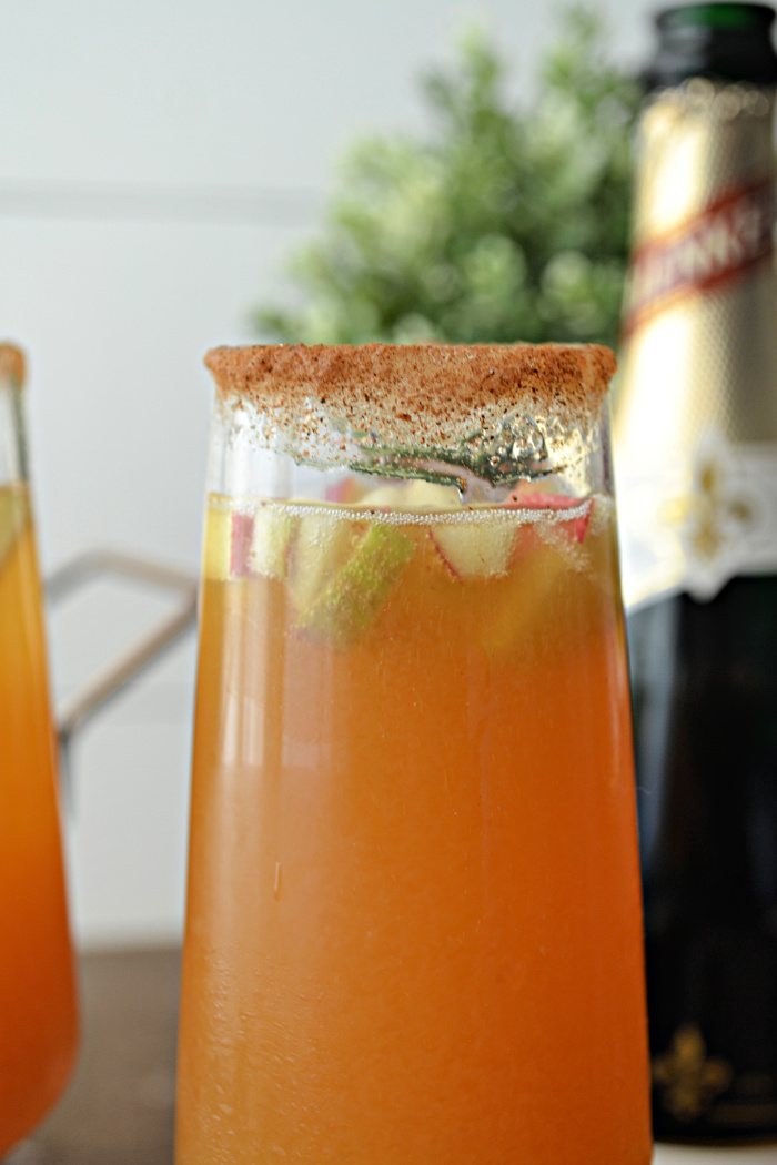 apple cider spritzer