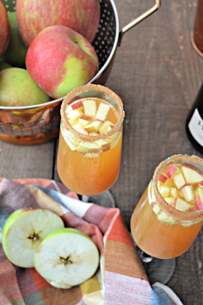 apple cider spritzer