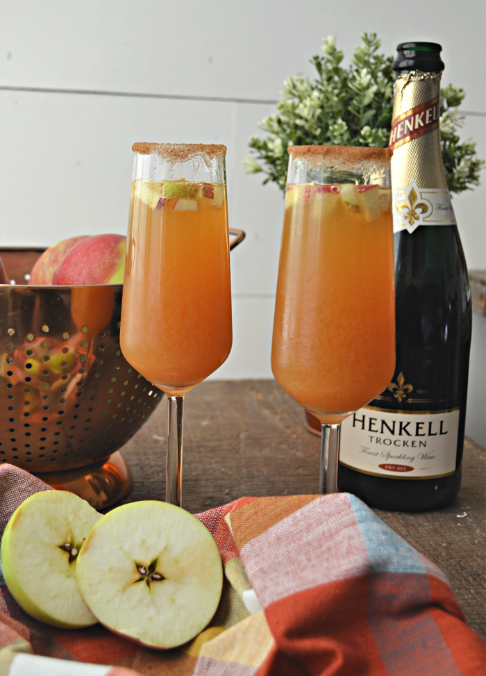 Simple Apple Cider Spritzer