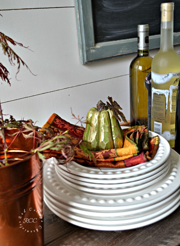 autumn tablescape blog hop