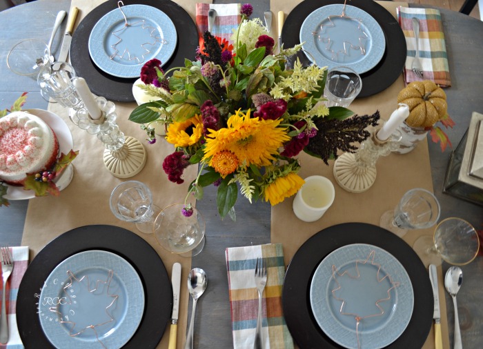 autumn tablescape blog hop