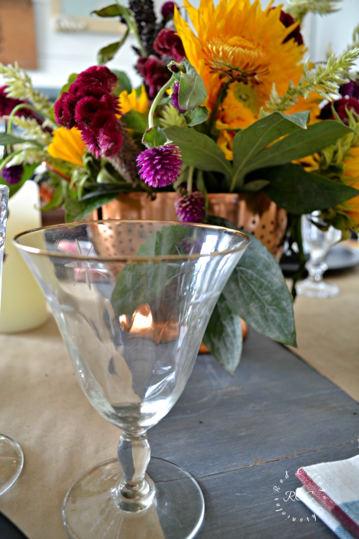 autumn tablescape blog hop