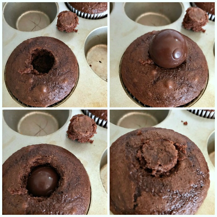 Triple Chocolate Cupcake