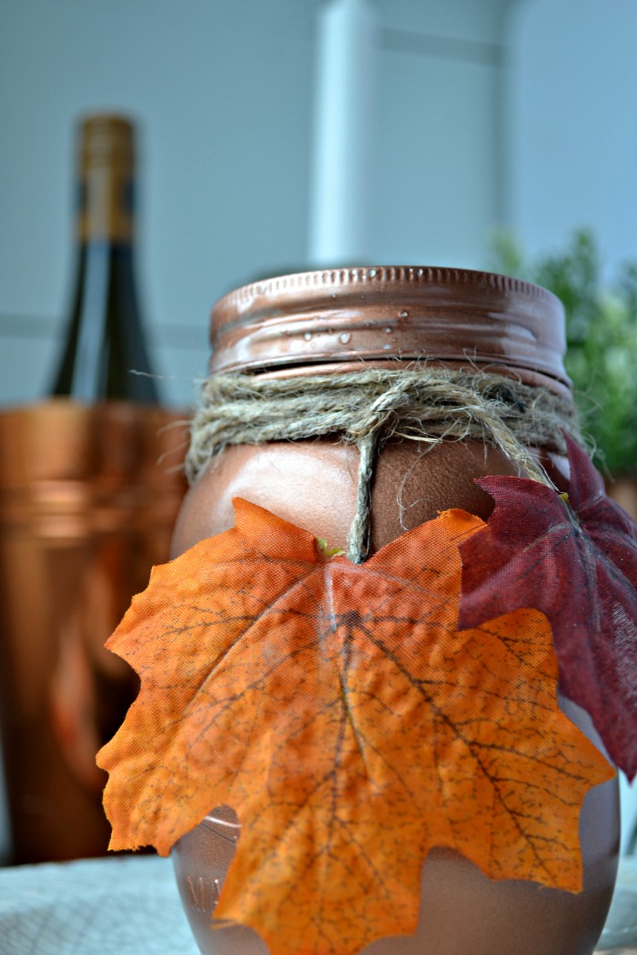 Personalized Friendsgiving Mason Jar Mugs