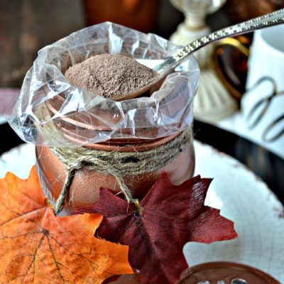Mason Jar Thanksgiving Favor