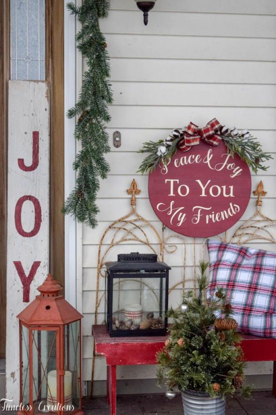 Easy outdoor Christmas decor ideas