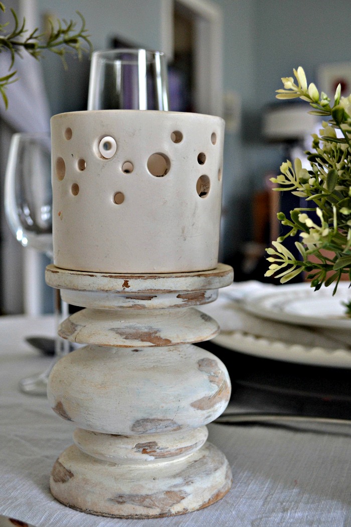 Simple Thanksgiving Tablescape