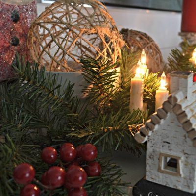 Our Christmas Mantel