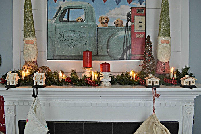 Christmas Mantel Decor