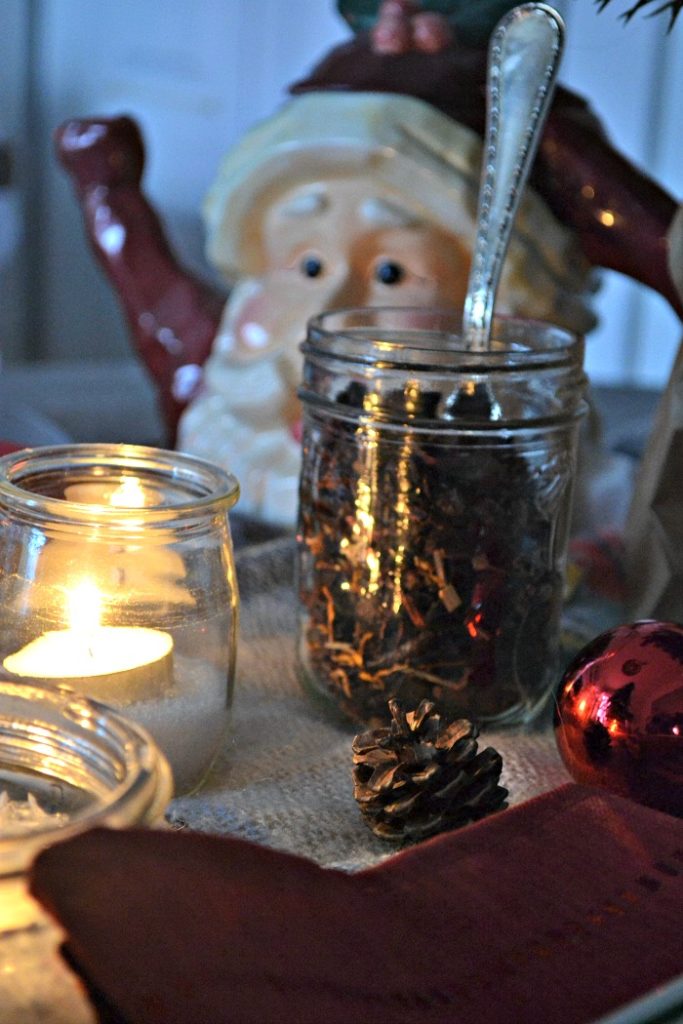 Winter Woodland Christmas Tablescape