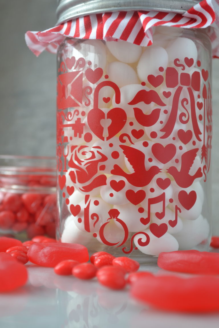 Sweet On You Valentine Treat Jar