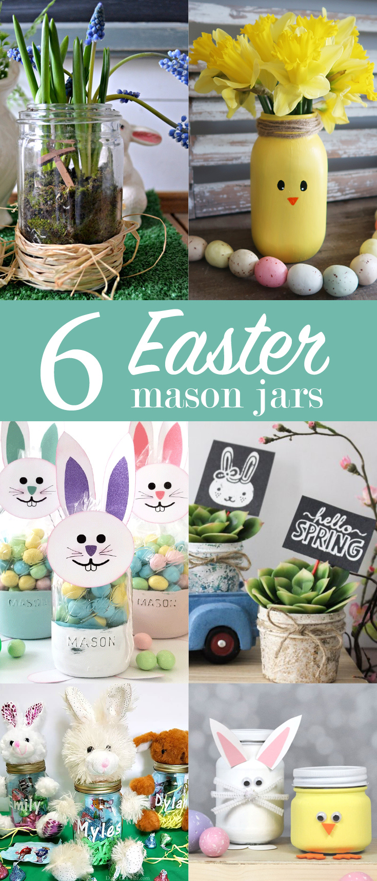 Easter Mason Jar Ideas