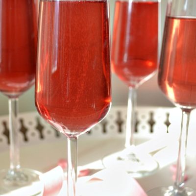 Blush – A Sparkling Wine Cocktail