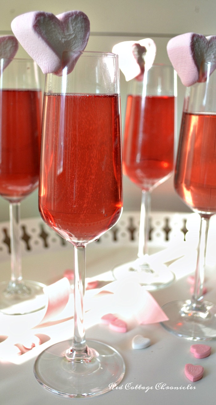 Blush – A Sparkling Wine Cocktail