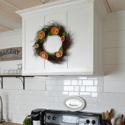 DIY Dried Citrus Wreath